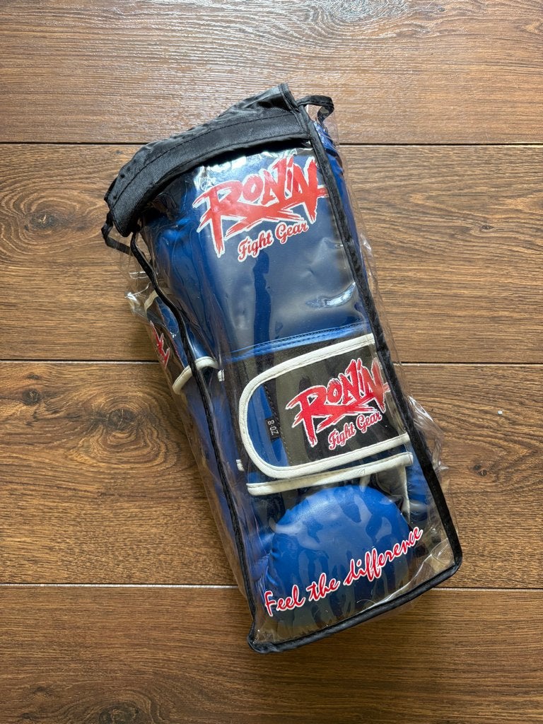 Blauwe Ronin bokshandschoenen 8 oz, Ophalen of Verzenden, Nieuw, Bokshandschoenen