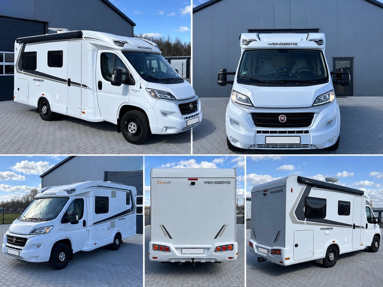 Weinsberg CaraLoft 600 MF 2017 | 65.000 km AIRCO&smartTV, Weinsberg, Ringverwarming, Fiat, 6 tot 7 meter