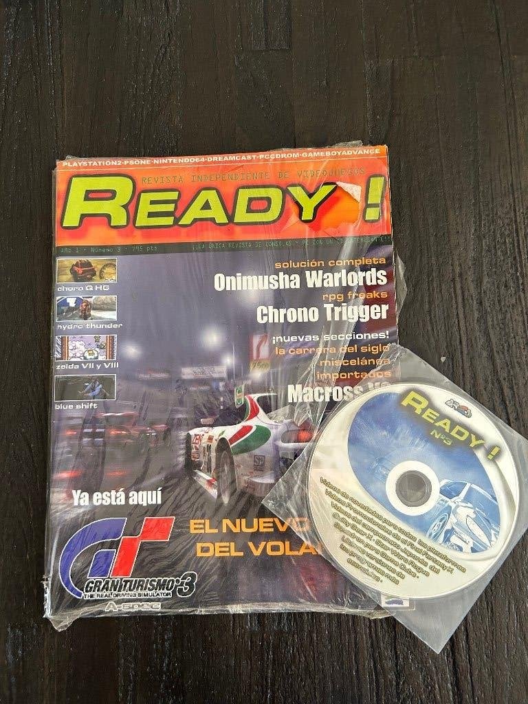 Game tijdschrift nieuw Ready # 3 ps2, ps1, nintendo, dreamc, Ophalen of Verzenden, Nieuw, Overige typen