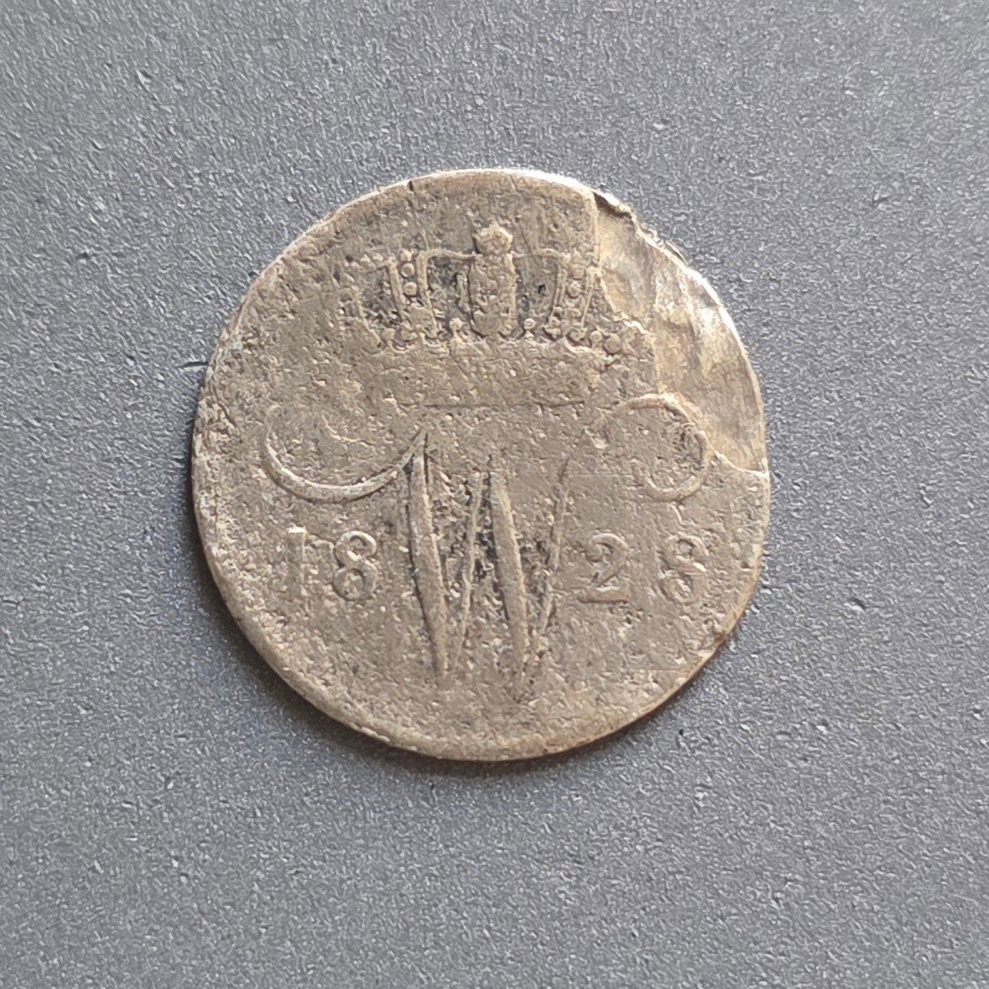 Mooie 10 cent 1828 Willem I, Zilver, Ophalen of Verzenden, 10 cent, Koning Willem I