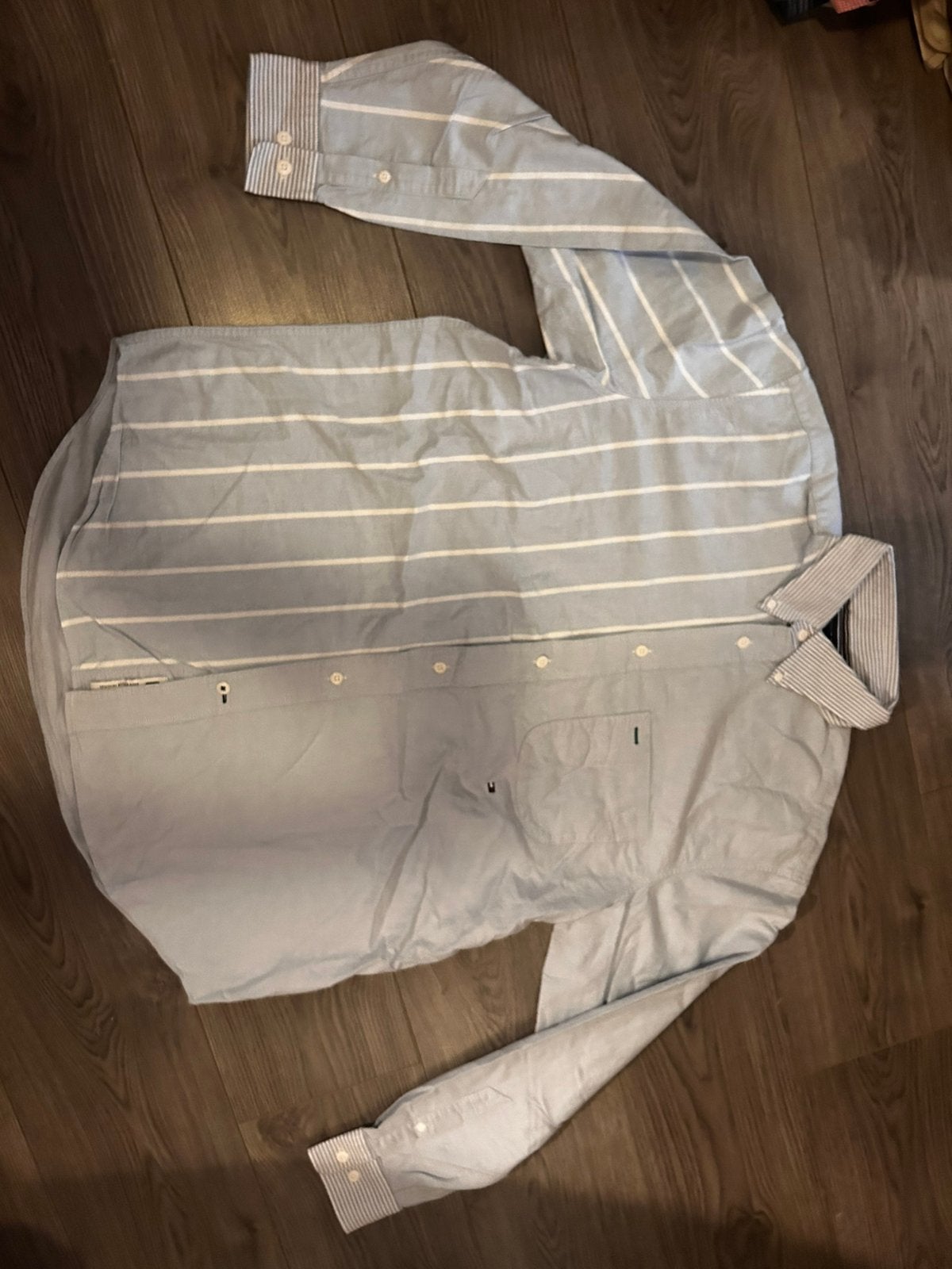 Tommy Hilfiger blouse, Kleding | Heren, Overhemden, Ophalen of Verzenden, Gedragen, Blauw