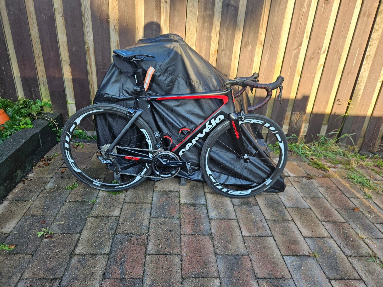 Cervélo S5 2018 - Maat 56 - Shimano Dura-Ace, Fietsen en Brommers, Gebruikt, Carbon, Meer dan 20 versnellingen, 53 tot 57 cm