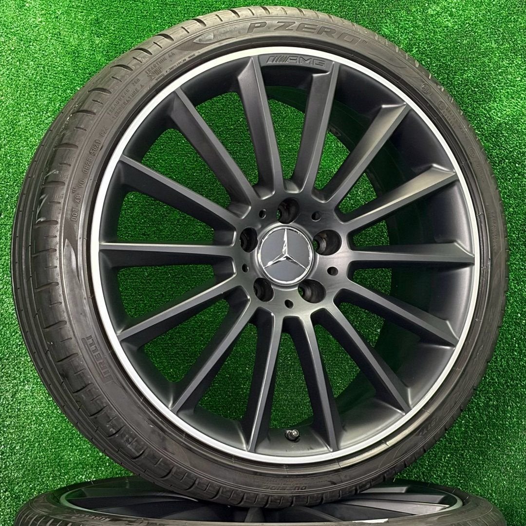 Originele 19 inch Mercedes A35 AMG velgen banden W177 C118, Auto-onderdelen, Banden en Velgen, 19 inch, Gebruikt, -, -