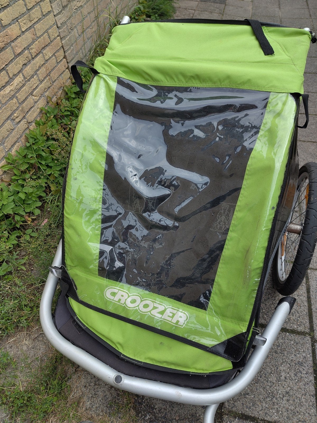 Thule croozer kid for 2 fietskar, Ophalen, Gebruikt, Opvouwbaar, 40 tot 60 kg