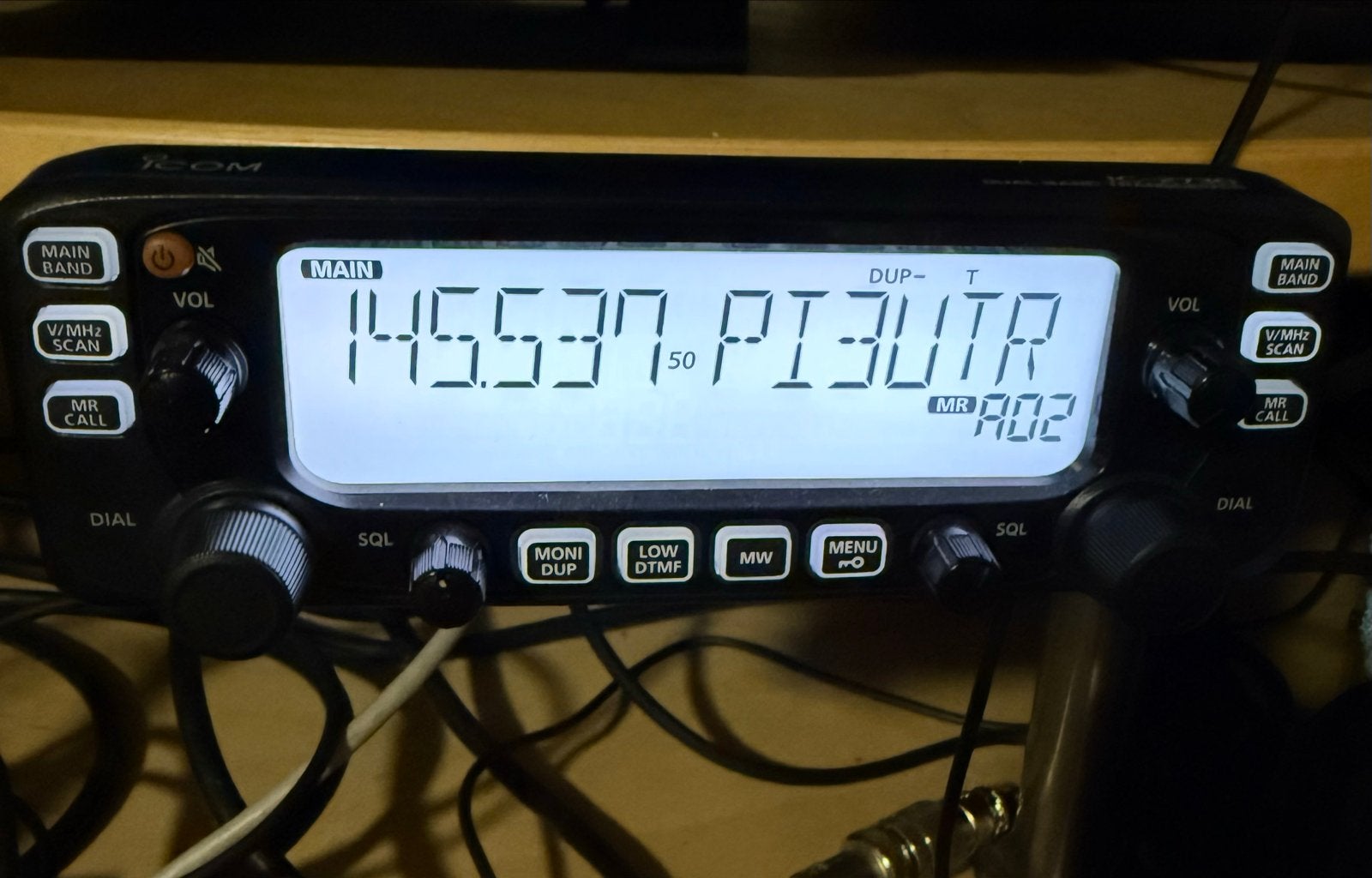 Icom IC-2730 Dualband Transceiver met Doos en Handleiding, Telecommunicatie, Ophalen of Verzenden, Zo goed als nieuw