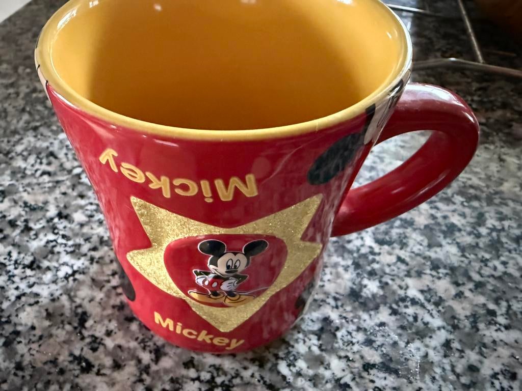 Beker Mickey uit Waltdisneyworld Orlando USA, Verzamelen, Ophalen of Verzenden, J, Mickey Mouse, K