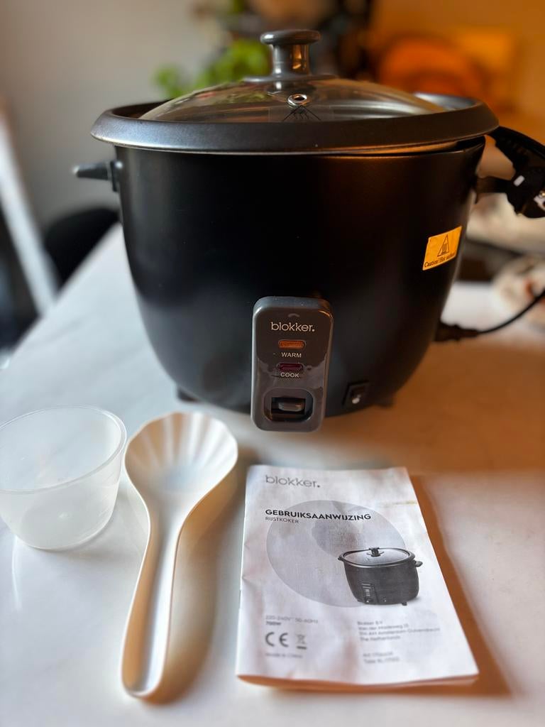 Rijstkoker 1,8 Liter, Witgoed en Apparatuur, Ophalen of Verzenden, Zo goed als nieuw
