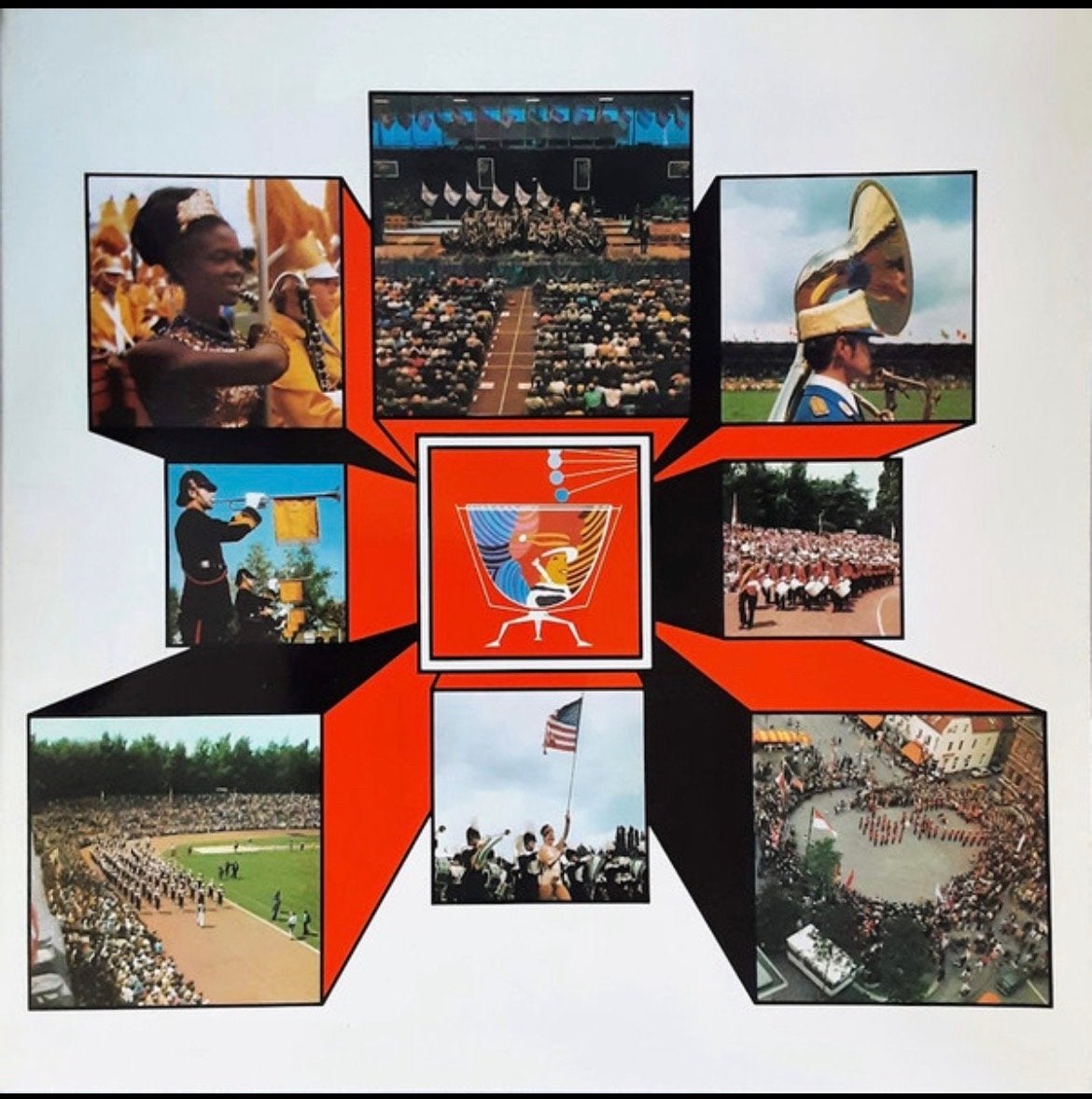WMC Wereldmuziekconcours Kerkrade 1974 LP Diverse Artiesten, Ophalen of Verzenden, Zo goed als nieuw, Speciale editie, 12 inch