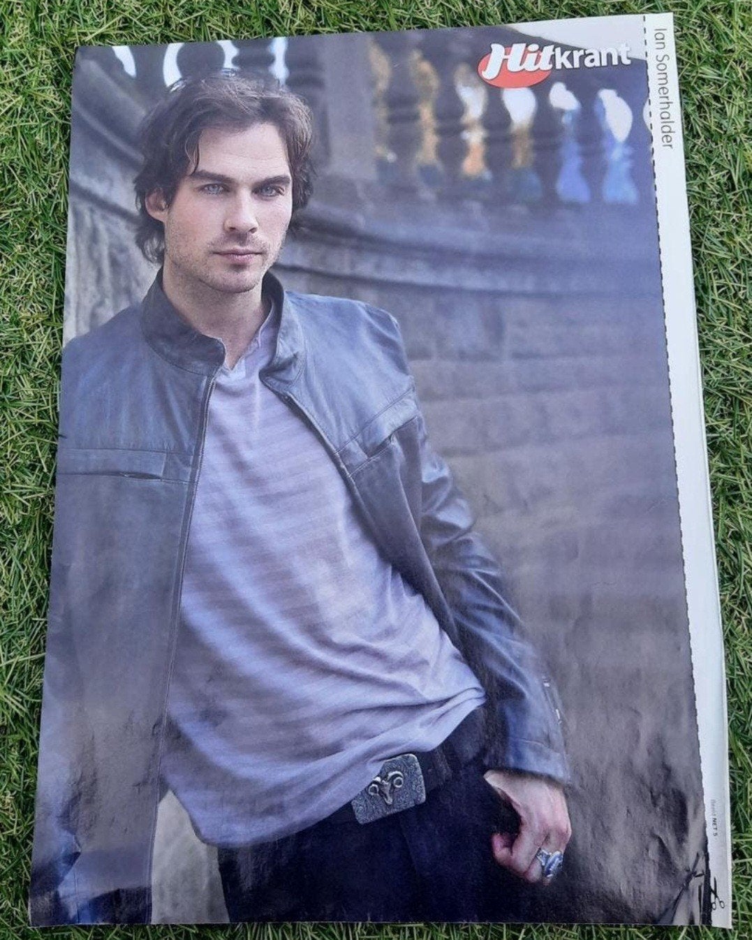 Poster A4 Hitkrant 2009 Ian Somerhalder / Jesse McCartney, A4 of kleiner, Ophalen of Verzenden, Film en Tv, Rechthoekig Staand
