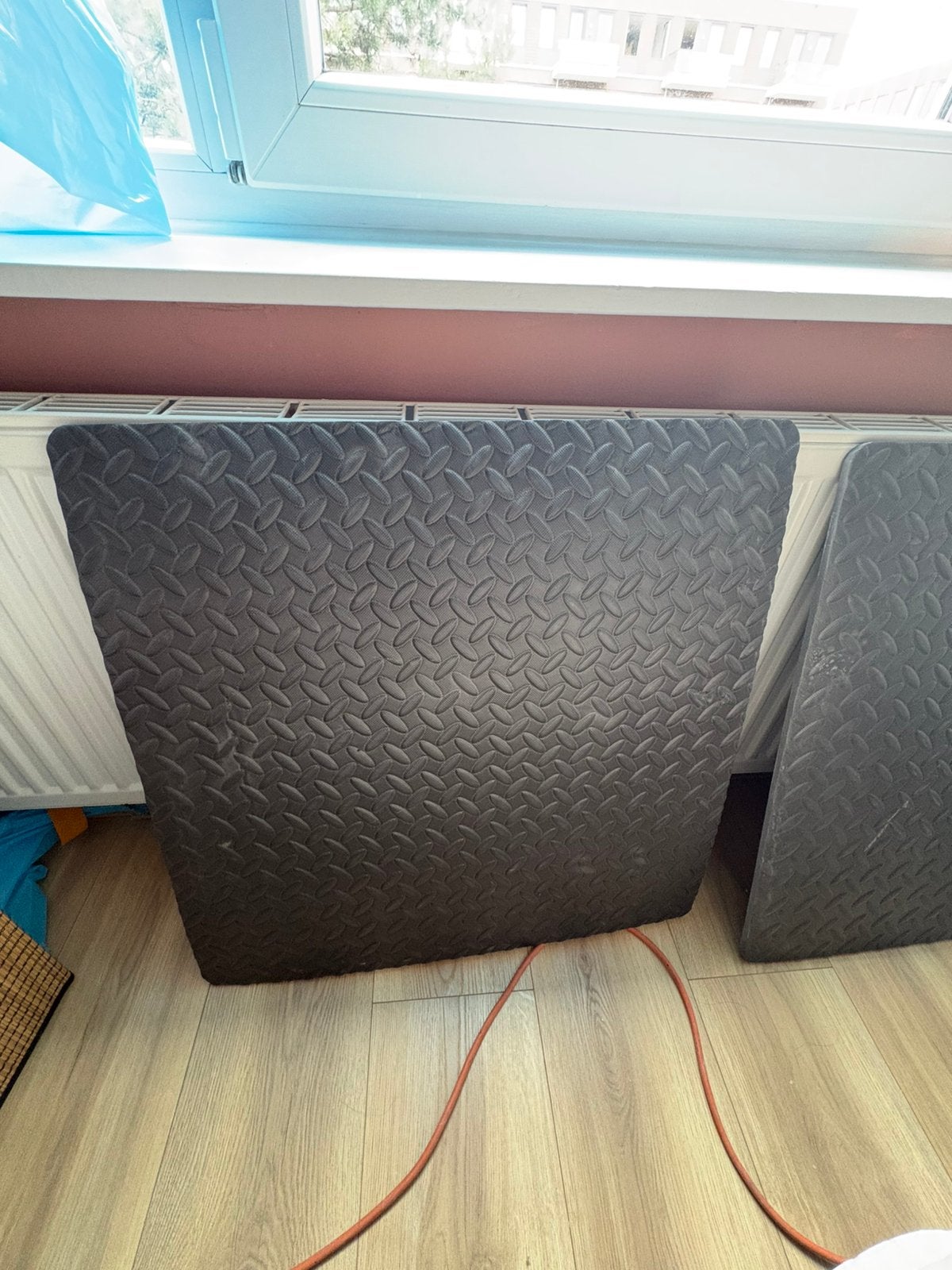 Mottez geluiddempende schuimmat wasmachine/droger, Huis en Inrichting, Ophalen, Zo goed als nieuw