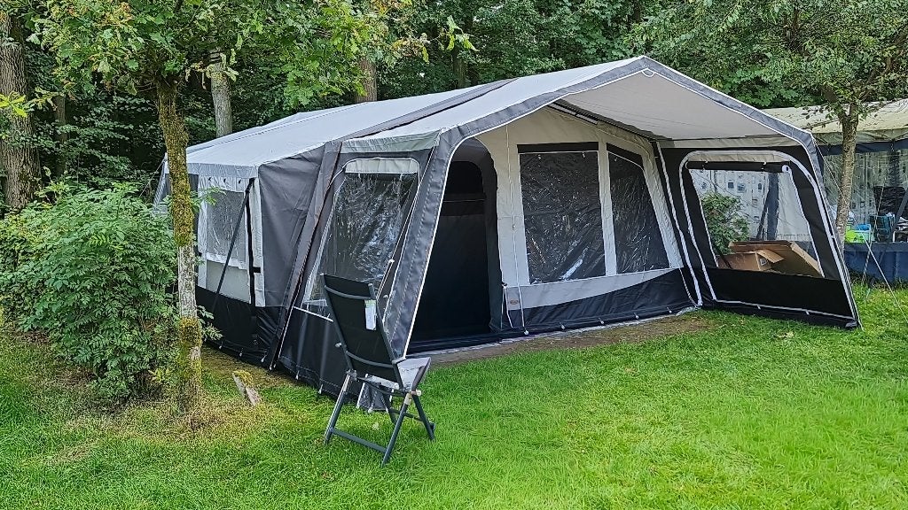 Jamet Arizona All Season (2024) – Super compleet + Luifel, Caravans en Kamperen, Vouwwagens, Ophalen, Antraciet, Aanwezig, Jamet