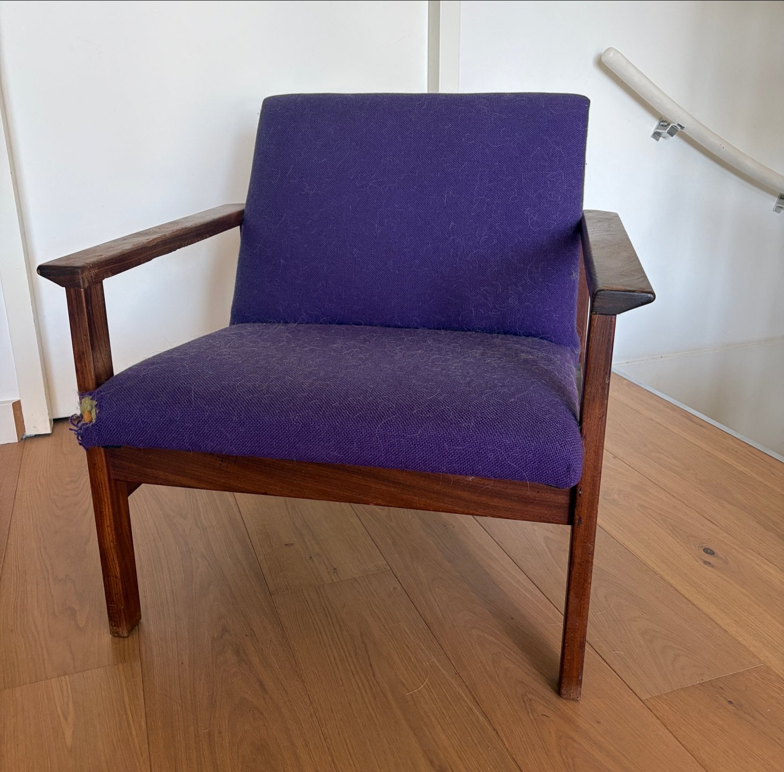 Originele Pastoe fauteuil - jaren 60. Bekleding beschadigd, Ophalen