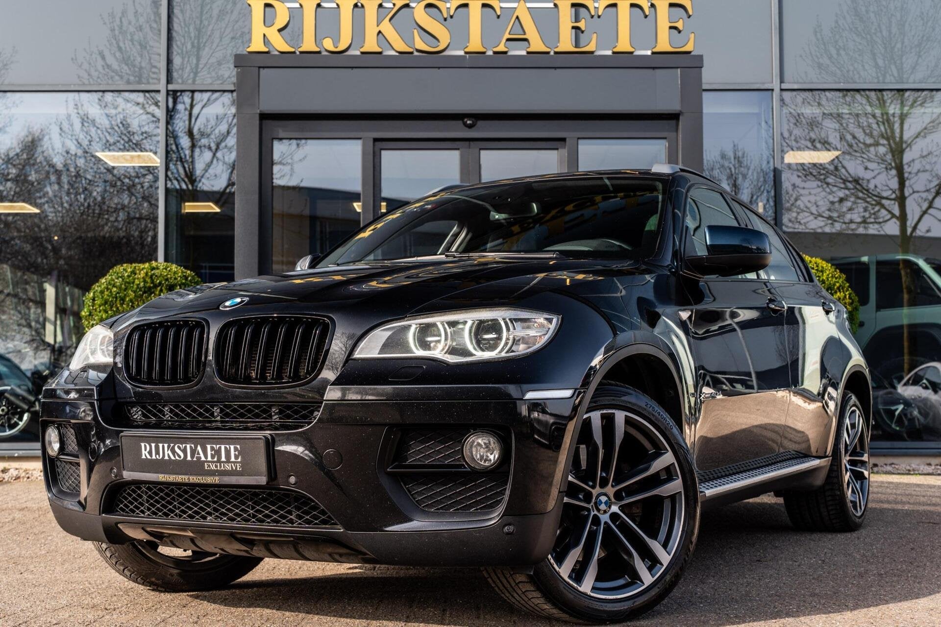BMW X6 xDrive40d High Executive|PANO|MEMORY|HEAD-UP|360°, Auto's, Euro 5, Gebruikt, Zwart, Met garantie (alle)