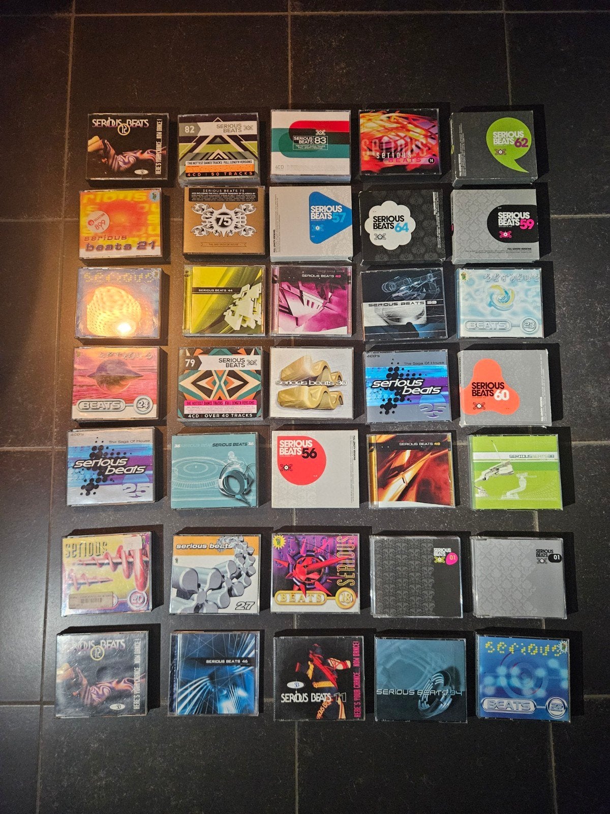 Serious Beats cd's, Cd's en Dvd's, Cd's | Dance en House, Ophalen of Verzenden, Zo goed als nieuw