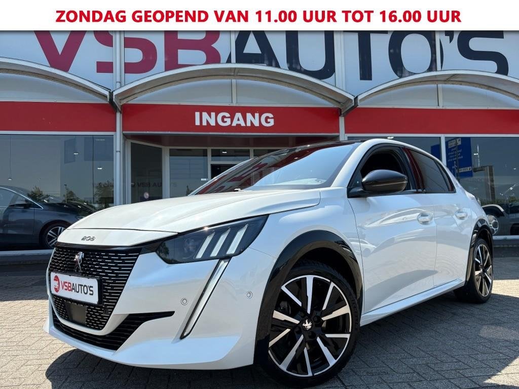 Peugeot 208 1.2 PURETECH 130PK AUT. GT NAVI CAMERA CARPLAY A, Automaat, Gebruikt, Huisgarantie, 1199 cc