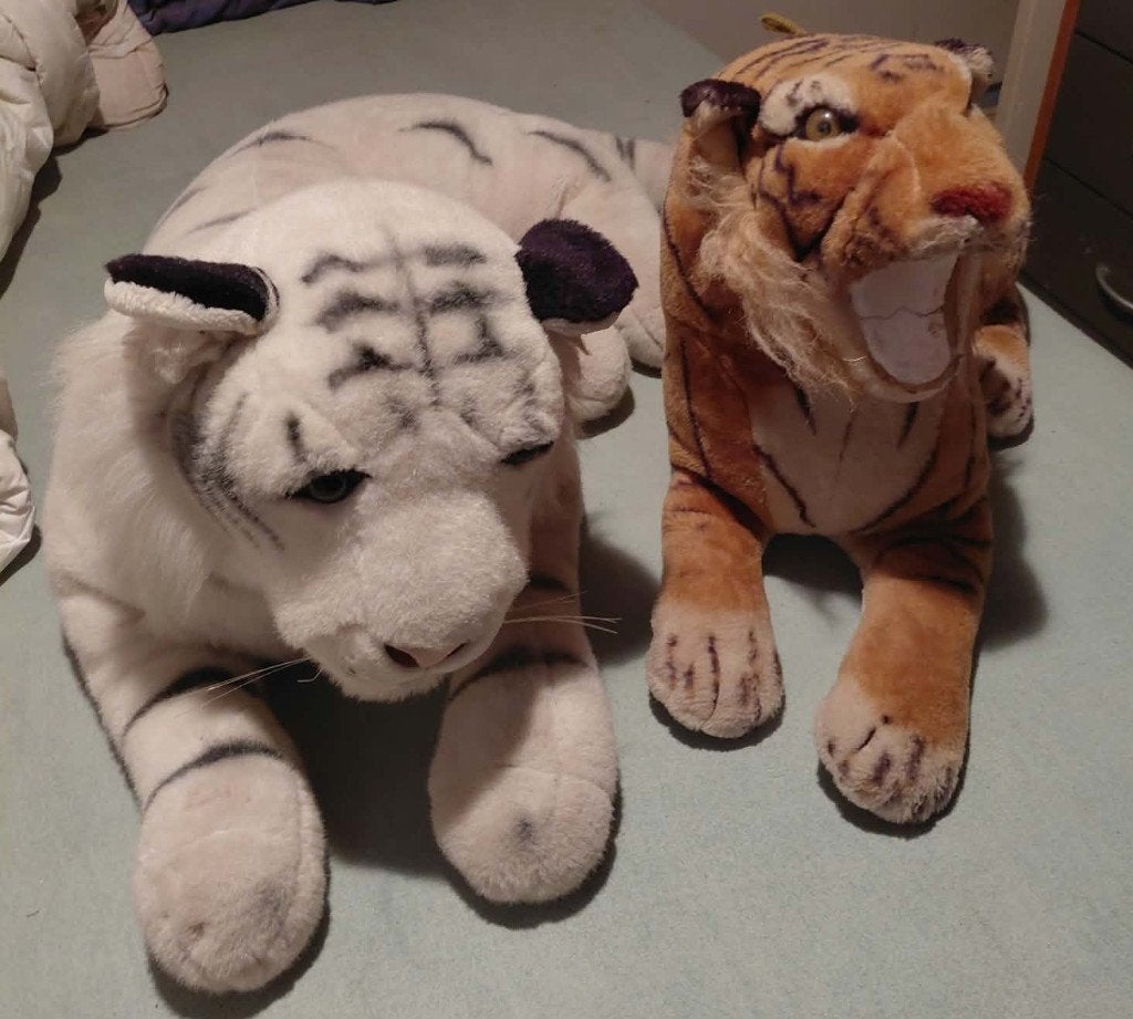 tijger knuffels, Ophalen, Overige karakters, Overige typen, Zo goed als nieuw