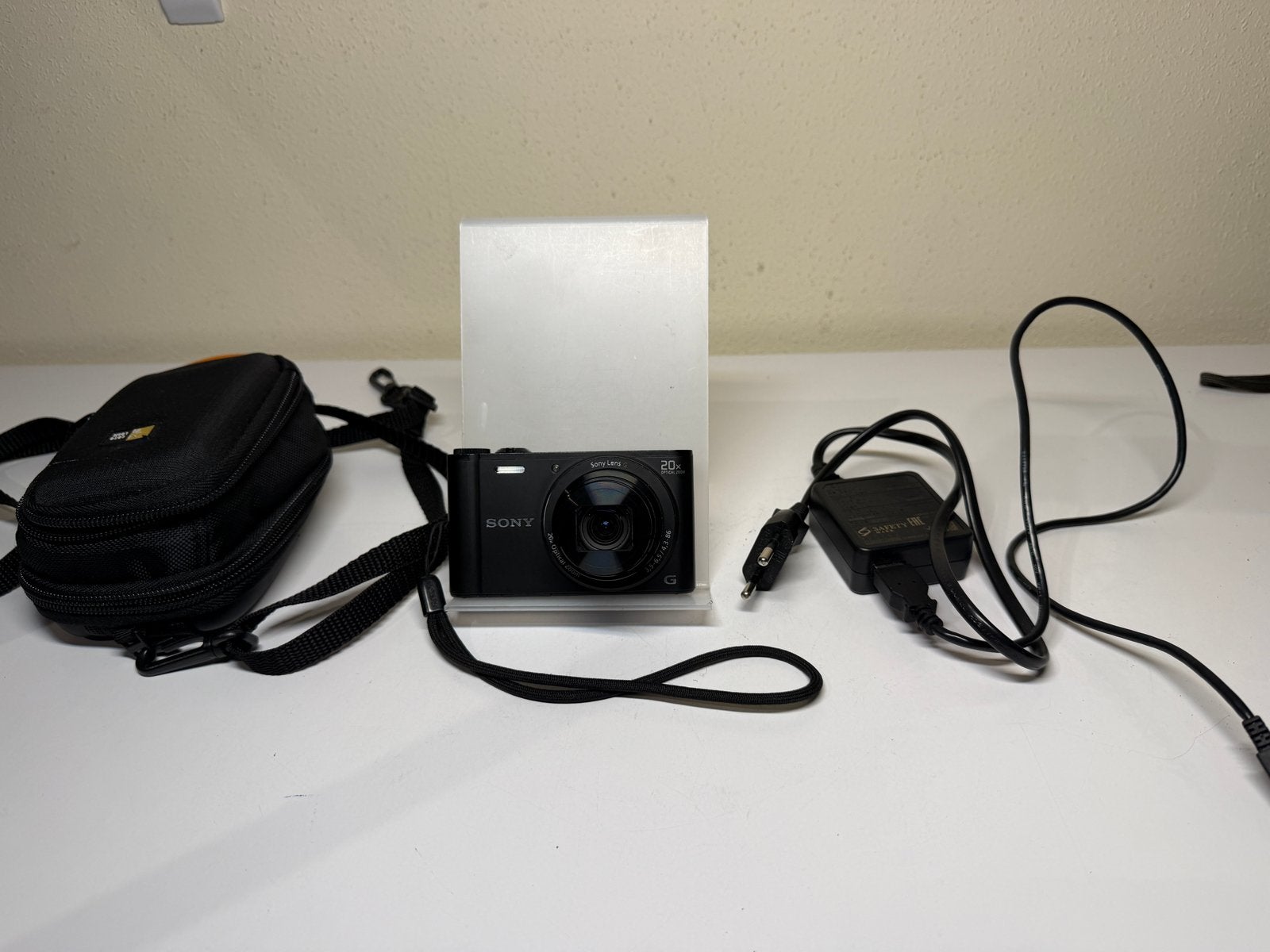 Sony Cyber-shot DSC-WX350 Compactcamera - Zwart, Gebruikt, Beeldstabilisatie, Ophalen of Verzenden, Compactcamera