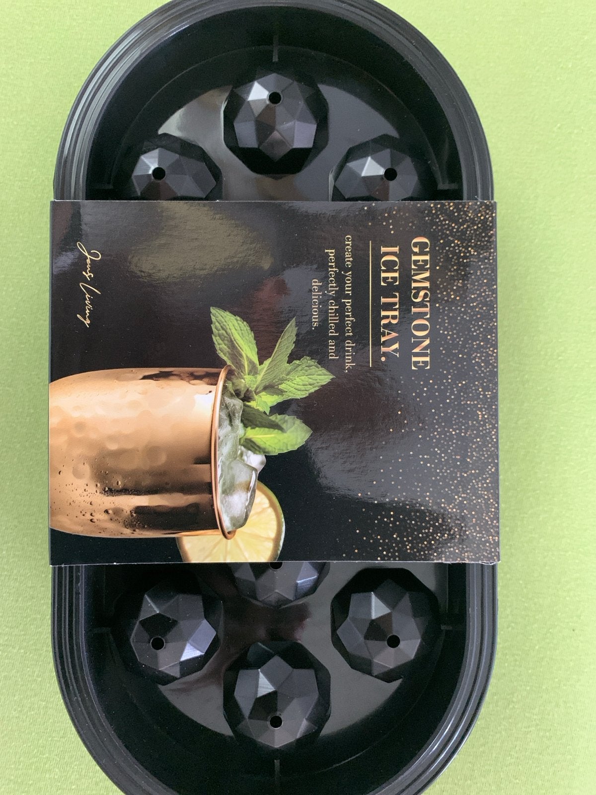 Jens Living Gemstone Ice Tray - Diamantvormige IJsblokjes, Overige typen, Kunststof, Nieuw, Ophalen of Verzenden