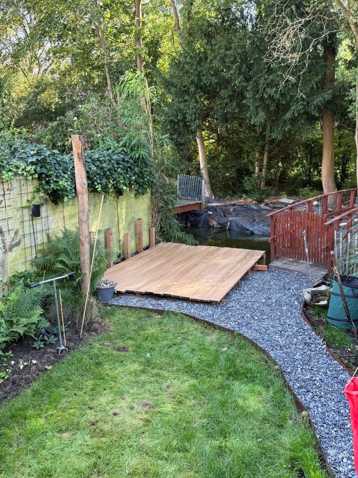 15 Konsta WPC vlonderplanken  3 meter  – zo goed als nieuw, Ophalen, Zo goed als nieuw, Hout