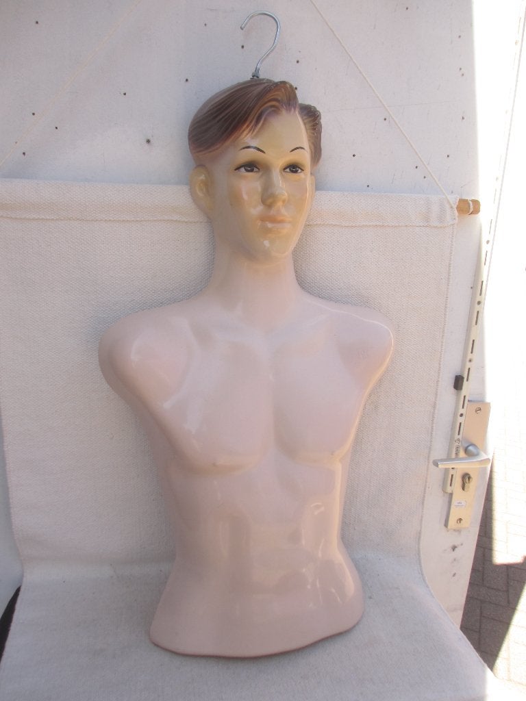 Vintage etalagepop buste  mannequin uit de jaren 80, Ophalen of Verzenden, Huis en Inrichting