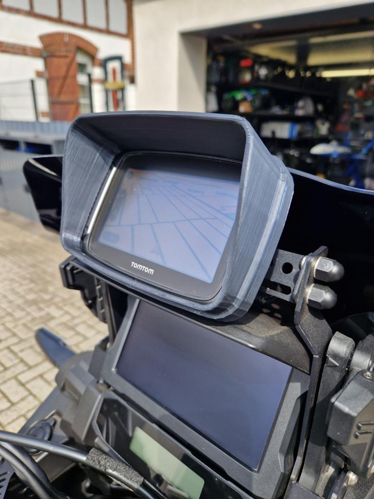 TOMTOM RIDER ZONNEKLEP, Motoren, Accessoires | Navigatiesystemen, Ophalen of Verzenden