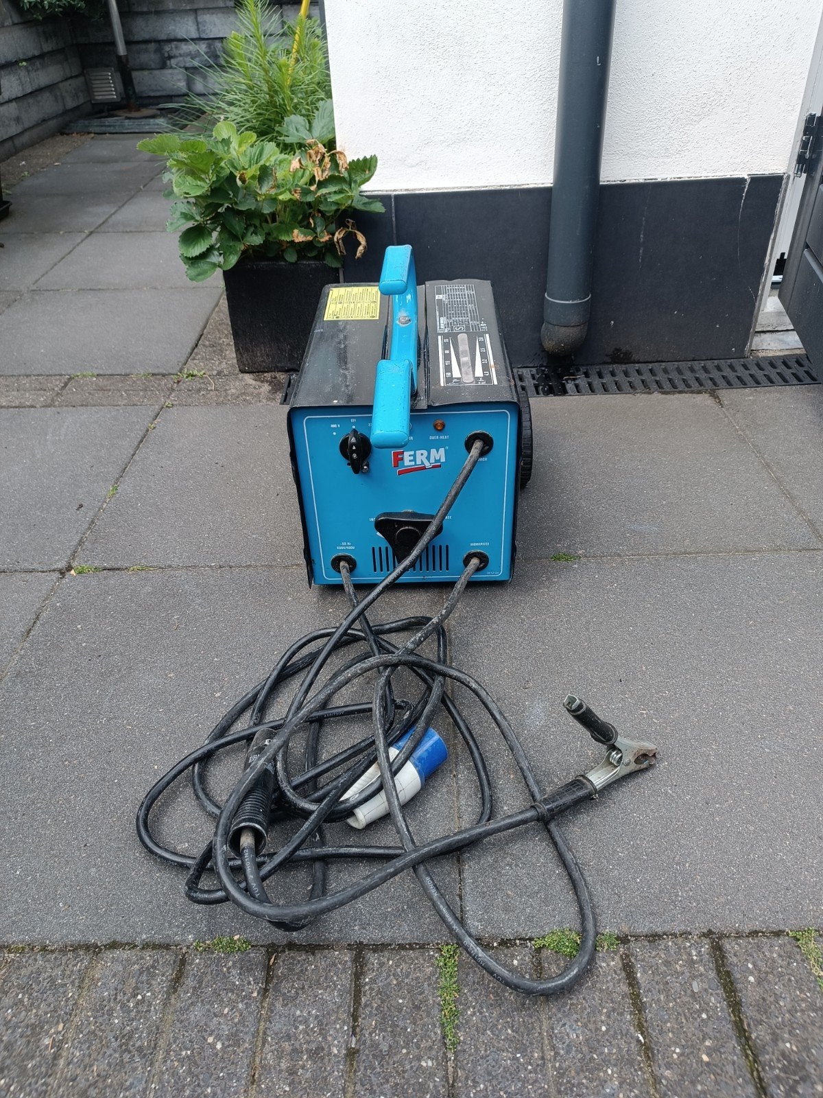 Ferm 160A Lasapparaat 230/400V - Gebruikt, Ophalen, Gebruikt, 150 tot 250 ampère, Elektroden