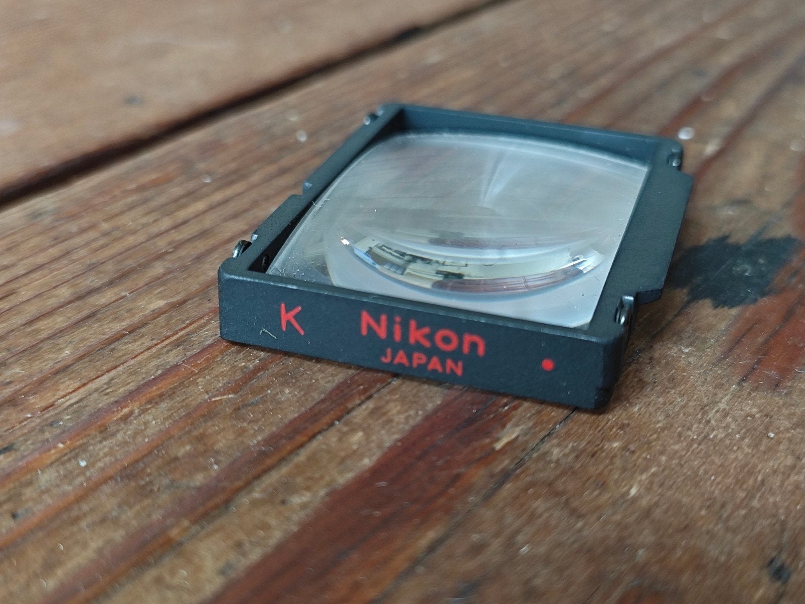Nikon R matglas netjes voor de Nikon F3, Ophalen of Verzenden, Nikon, Geen optische zoom