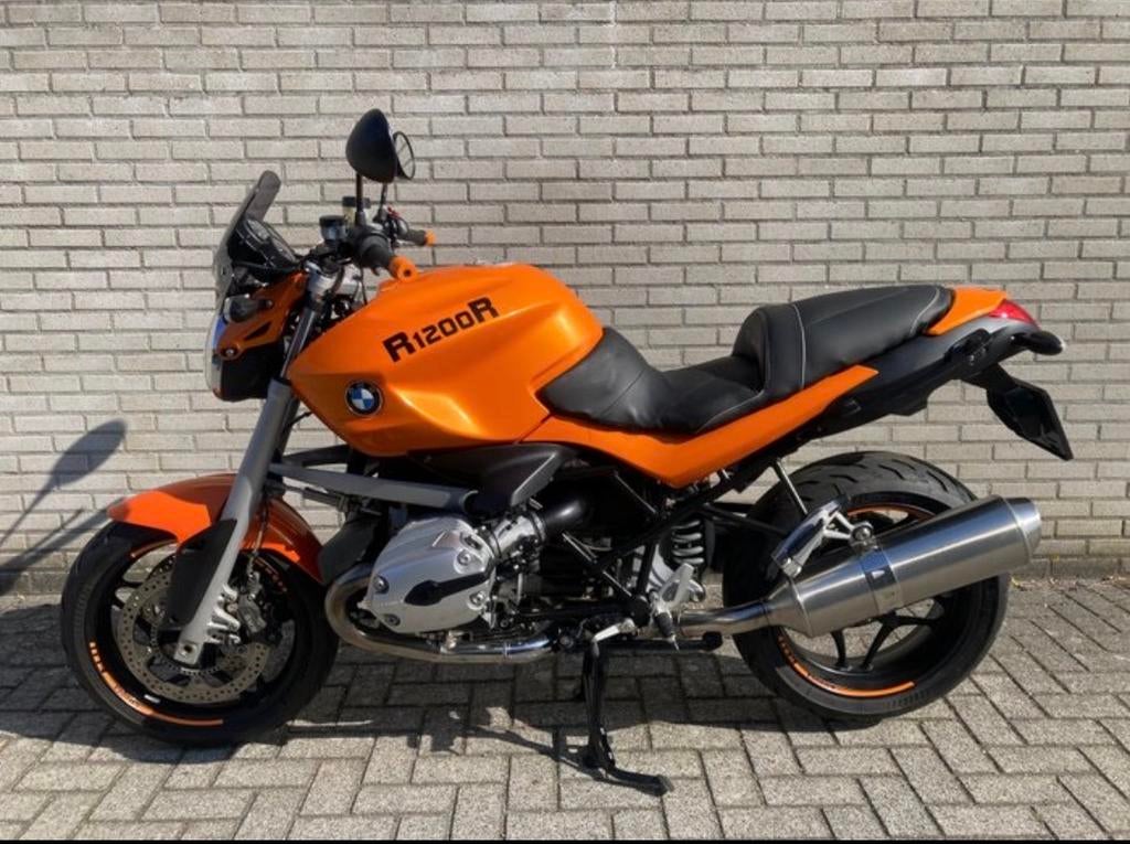 BMW R1200R - 2007 - Naked bike - Oranje, 2 cilinders, Gebruikt, Particulier, Meer dan 35 kW