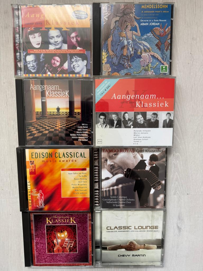 Verzameling Klassieke  CDs  🔴 30x  in goede staat, Ophalen of Verzenden, Zo goed als nieuw, Overige typen