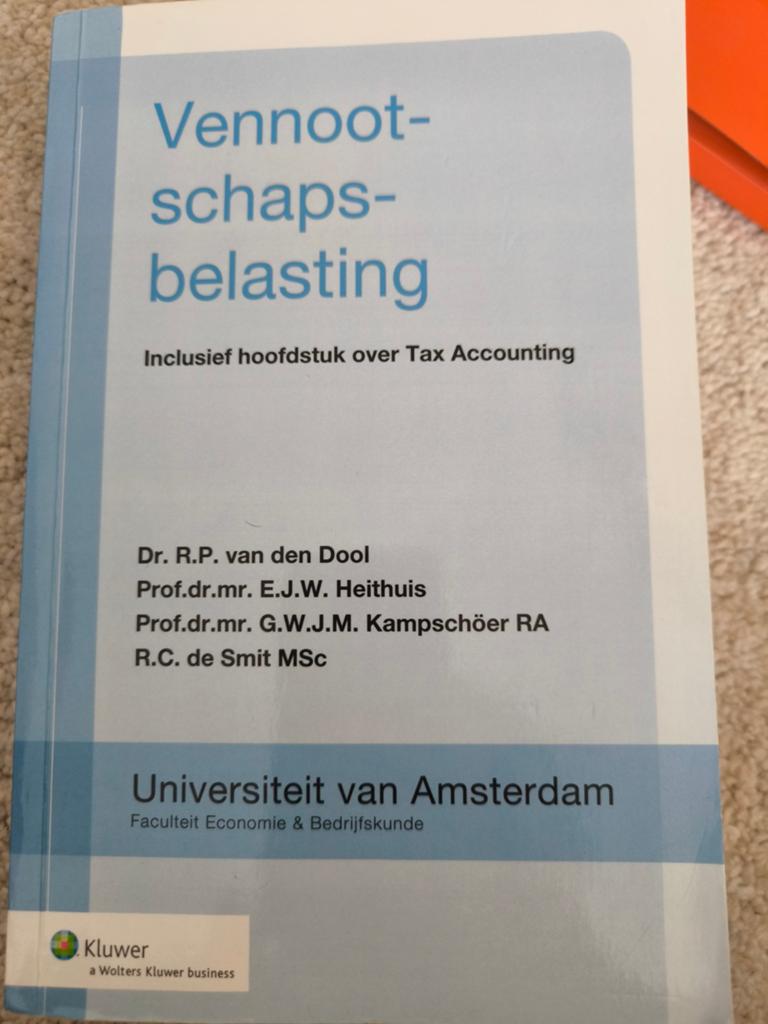 Compendium Vennootschapsbelasting 13e druk, Boeken, Ophalen of Verzenden, Zo goed als nieuw, Meerdere