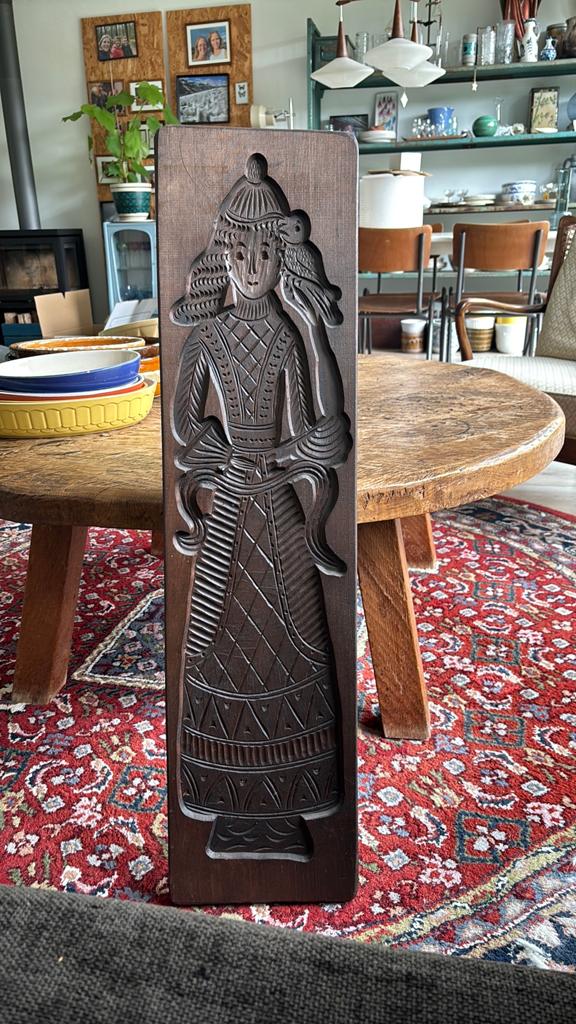 Zeer grote antieke speculaasplank, Antiek en Kunst, Ophalen of Verzenden