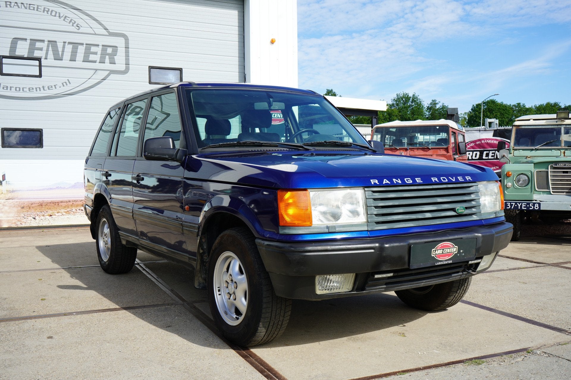 Land Rover Range Rover 2.5 DT (bj 1996), Auto's, Oldtimers, Land Rover, 2497 cc, Blauw, Bedrijf