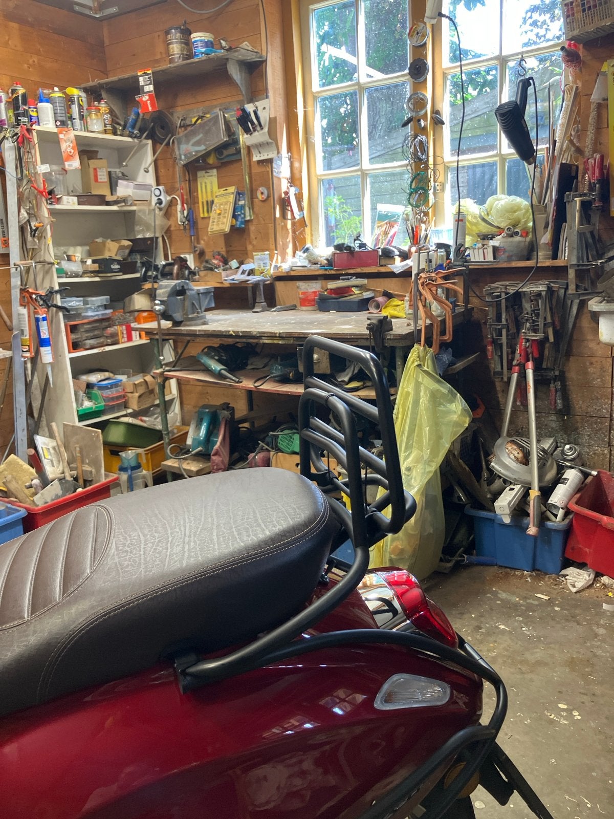 vespa sprint of primavera  bagagerek, Ophalen of Verzenden, Zo goed als nieuw