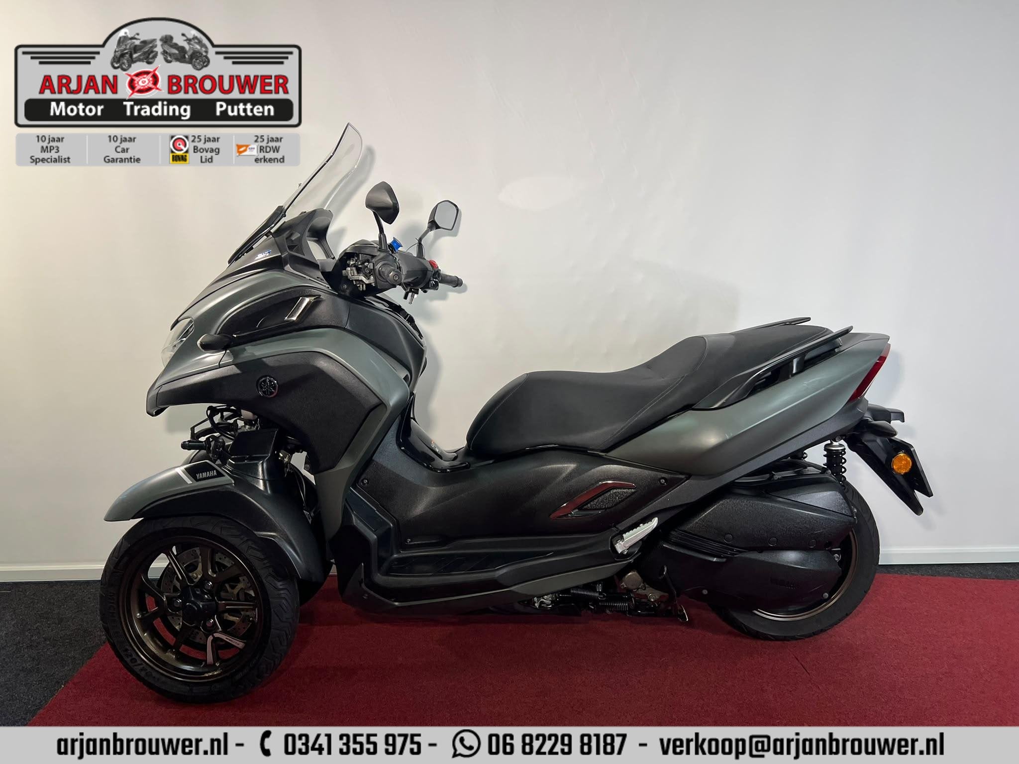 Yamaha Tricity 300 ABS, Scooter, Info@yamaha-motor.eu, 292 cc, Bedrijf