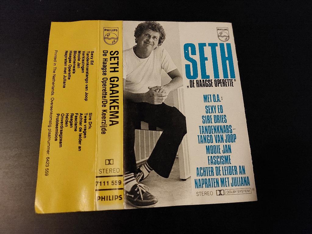 SETH GAAIKEMA - DE HAAGSE OPERETTE - DE KEERZIJDE (MC), 1 bandje, Ophalen of Verzenden, Zo goed als nieuw, Origineel