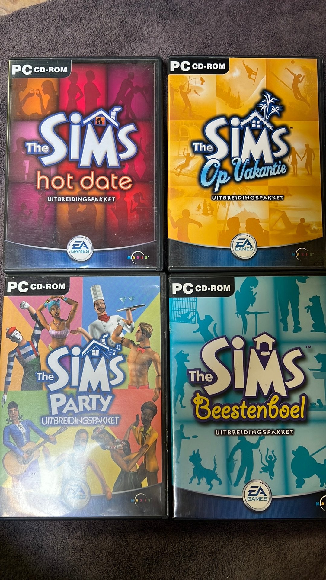 4x the Sims uitbreidingspakket, 1 speler, Ophalen of Verzenden, Zo goed als nieuw, Vanaf 12 jaar