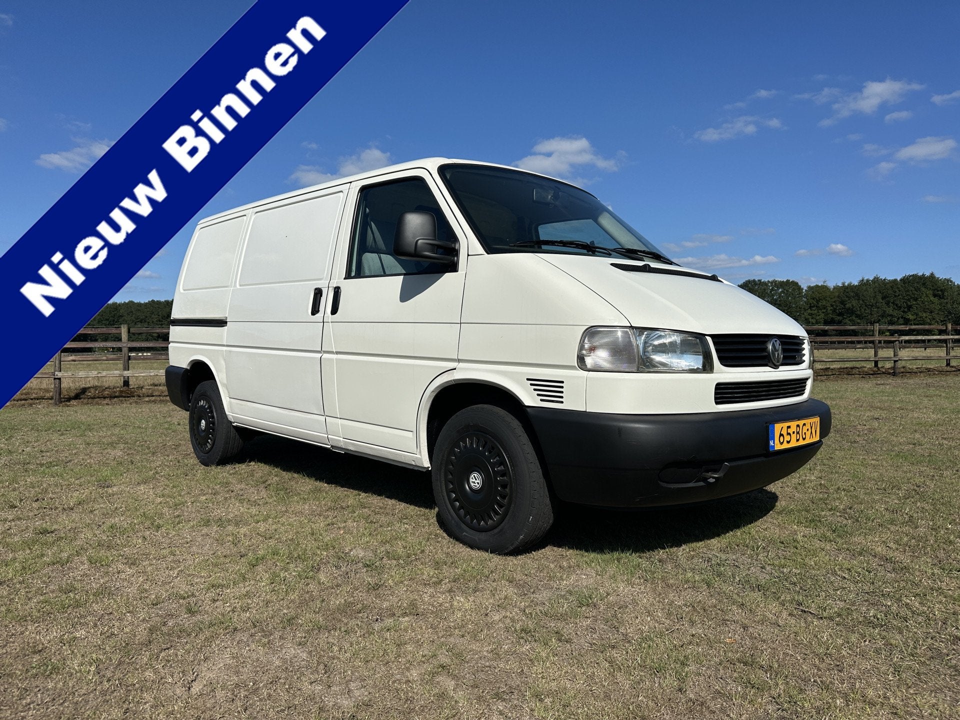 Volkswagen Transporter T4 2.5 TDI '03 Dubbele schuifdeur Tre, Auto's, Voorwielaandrijving, Stof, Volkswagen, 1645 kg