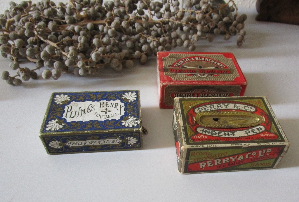 Oude kroontjes pennen, Antiek en Kunst, Ophalen of Verzenden