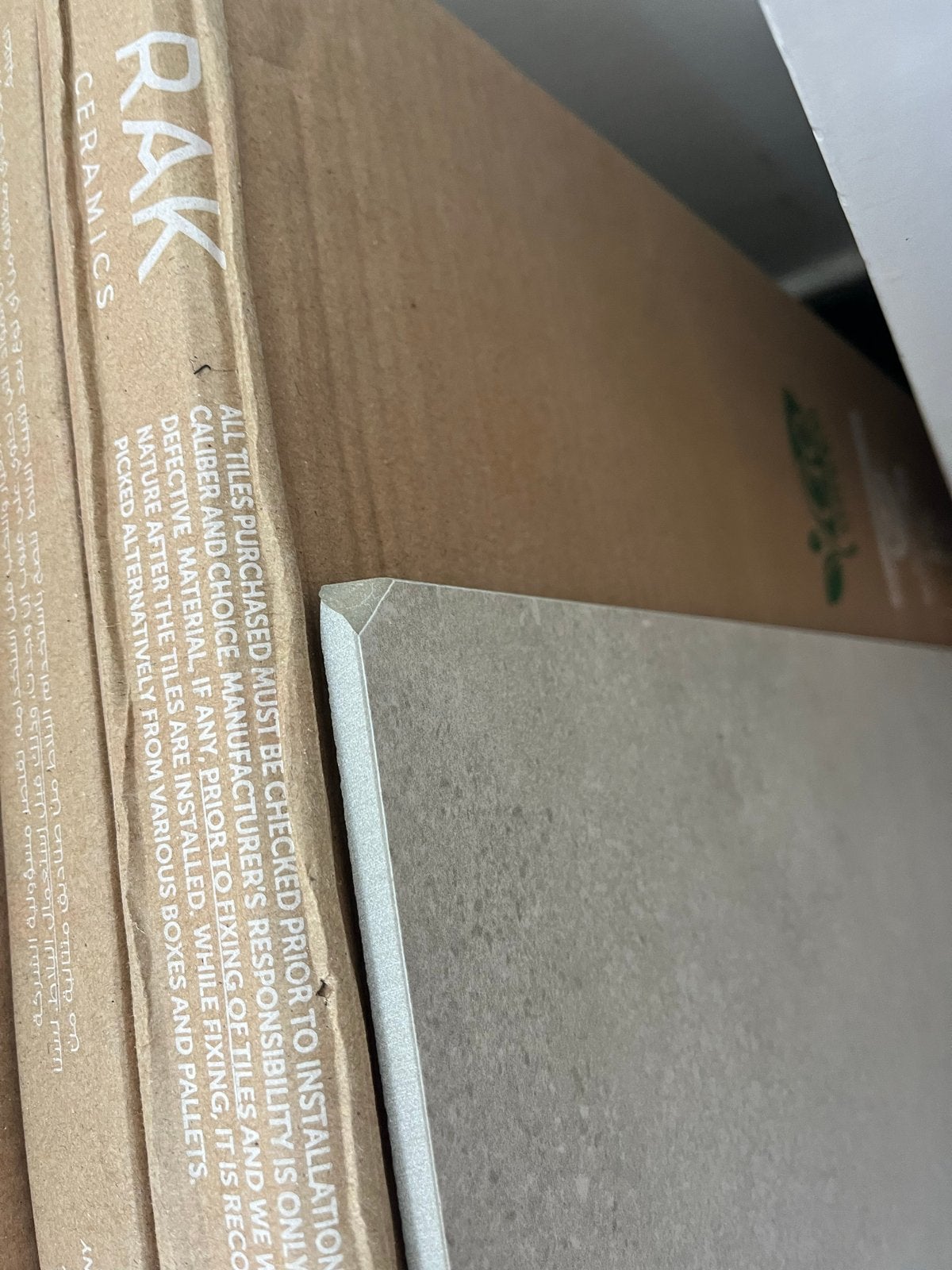 RAK Ceramics Porseleinen Tegels 60x60cm - Nieuw in doos, Ophalen, 60 cm of meer, Keramiek, Nieuw