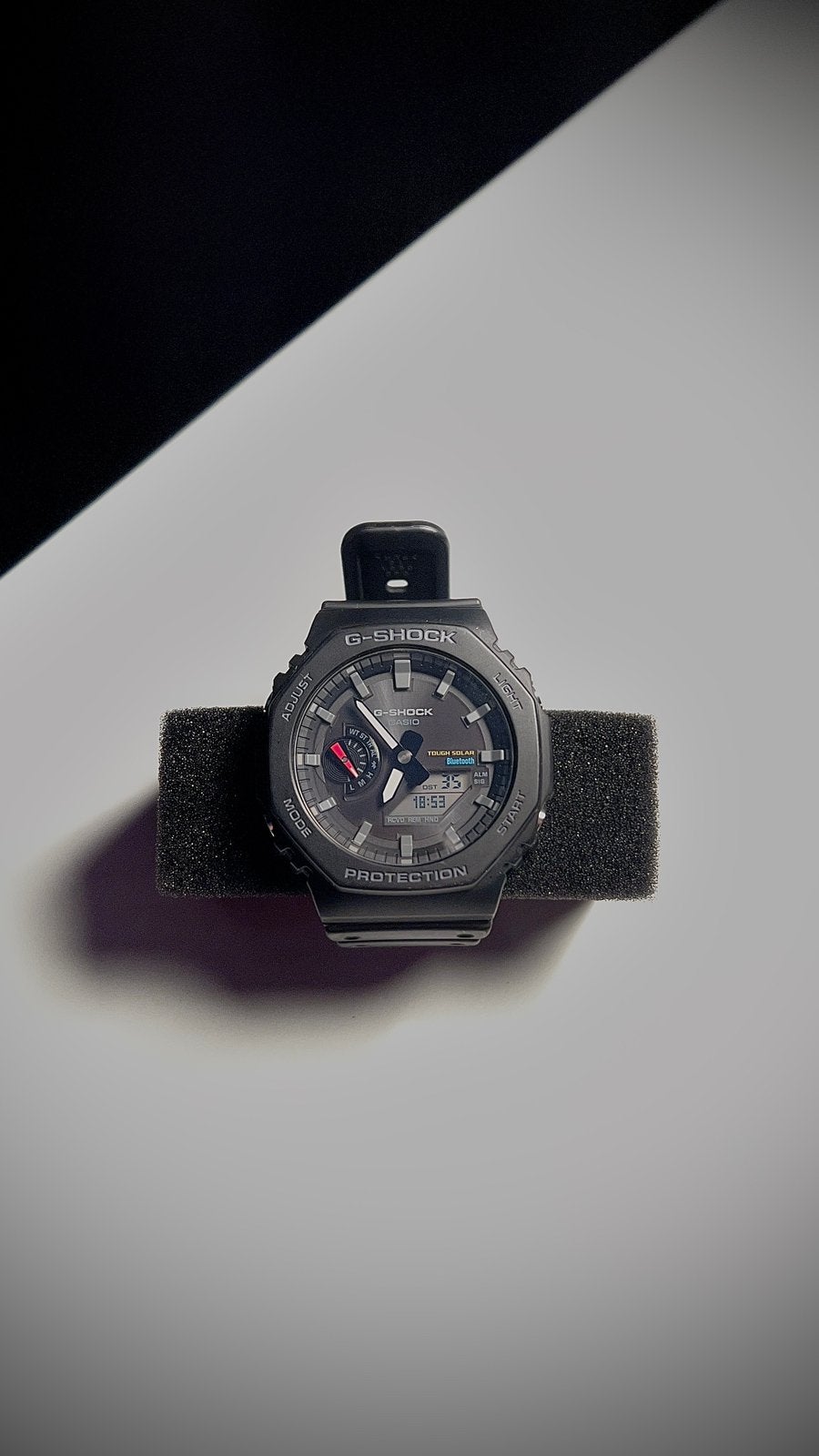 Casio g-shock GA-B2100-1AJF, Sieraden, Tassen en Uiterlijk, Horloges | Heren, Ophalen of Verzenden, Zo goed als nieuw, Kunststof