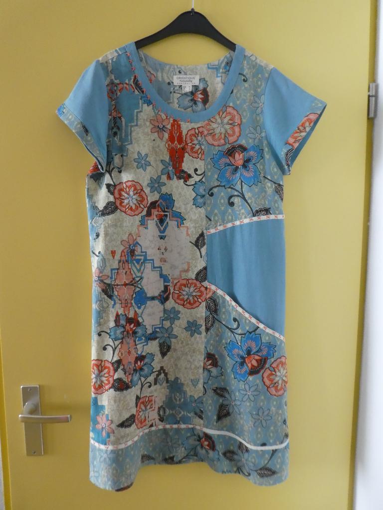 zomerjurkje Orientique, Blauw, Orientique, Ophalen of Verzenden, Zo goed als nieuw