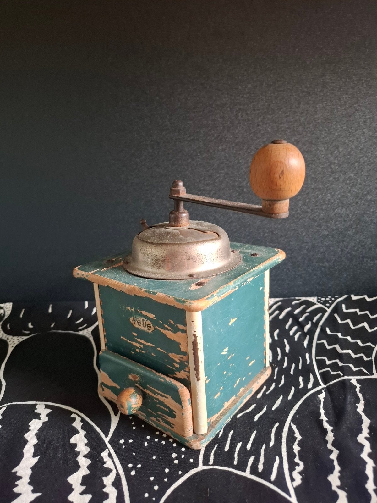 Pede koffiemolen ( retro vintage antiek), Ophalen of Verzenden