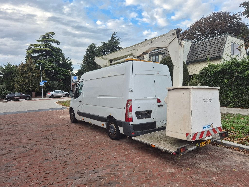 Renault Master Hoogwerker EURO6 APK+Keuring opbouw, 13 km/l, Euro 6, Renault, Wit