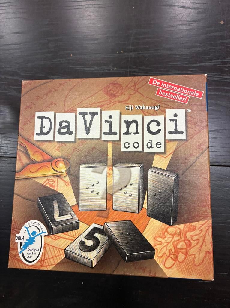 Da Vinci code spel, Hobby en Vrije tijd, Gezelschapsspellen | Overige, Ophalen of Verzenden, Zo goed als nieuw