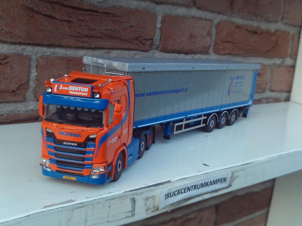 WSI  Scania  S  Normal  van  J. van  Bentum., Ophalen of Verzenden, Nieuw, Bus of Vrachtwagen, Wsi