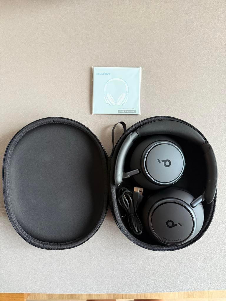 Anker Soundcore Space Q45 koptelefoon met ANC, Zo goed als nieuw, Over oor (circumaural), Draadloos, Ophalen