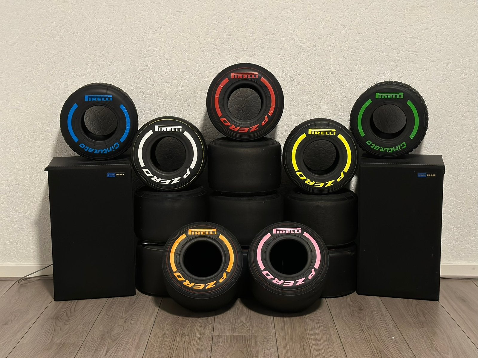 Formule 1 band pirelli decoratie, Verzamelen, Ophalen of Verzenden, Nieuw, Formule 1
