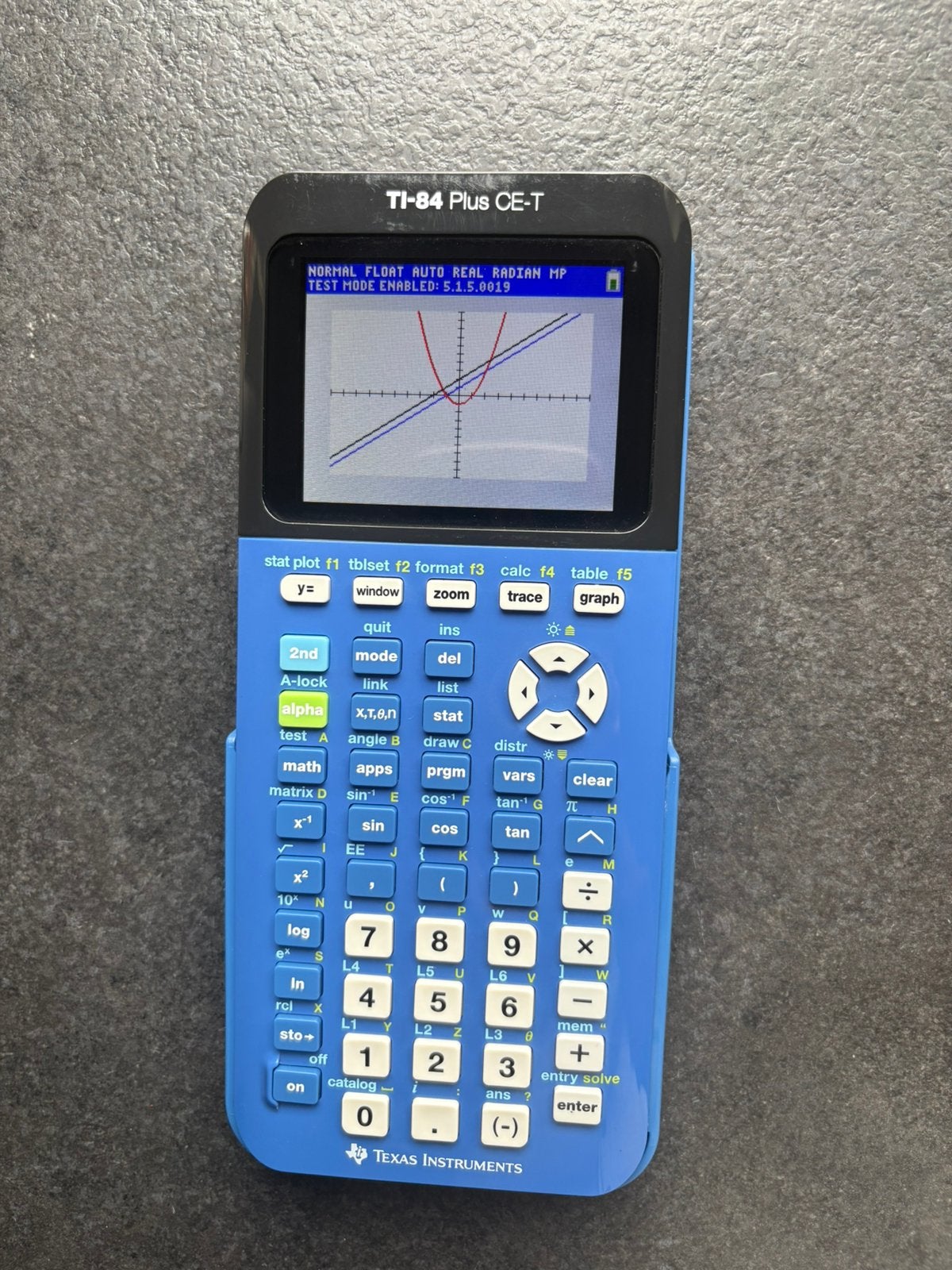 Texas Instruments TI-84 Plus CE-T grafische rekenmachine, Ophalen, Grafische rekenmachine, Zo goed als nieuw