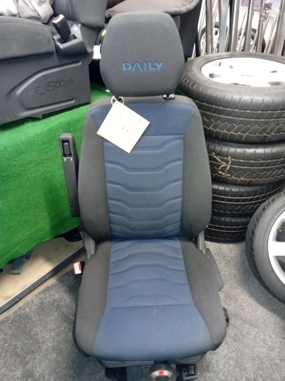 Iveco daily ergonomische geveerde bestuurderstoel