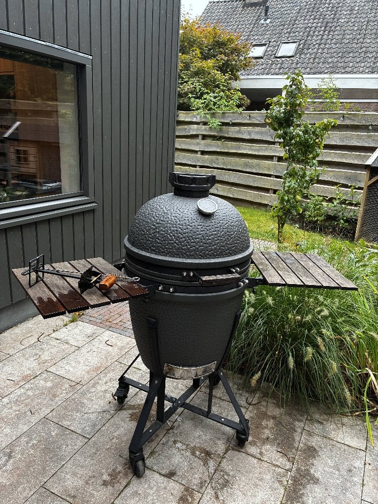 Bastard large - kamado, Ophalen, Zo goed als nieuw, The Bastard, Met accessoires